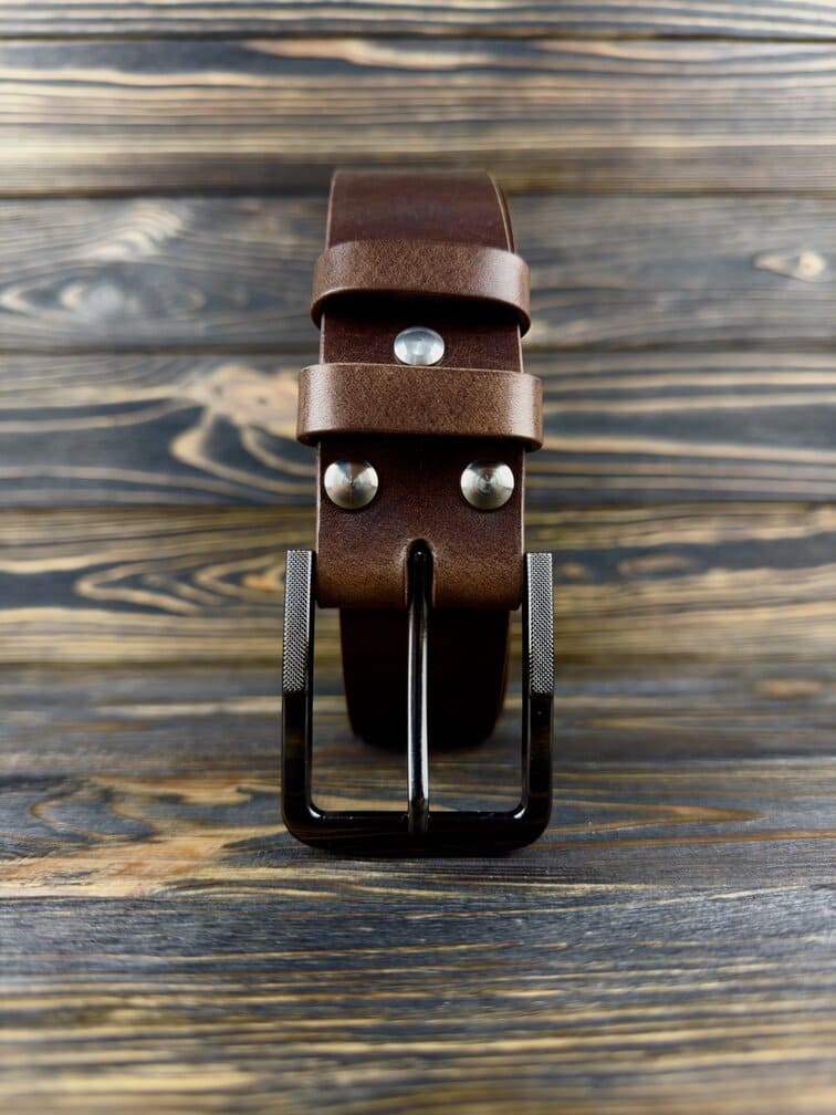 Чоловічий шкіряний ремінь Classic Belt Brown - головне зображення (Чоловічий кожаный ремінь Classic Belt Brown - головне изображение)