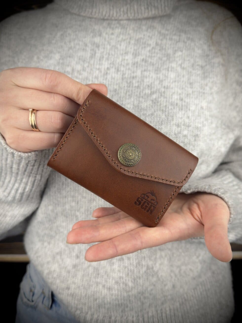 Шкіряний кардхолдер Pocket Craft - зображення 2 (кожаный кардхолдер Pocket Craft - изображение 2)