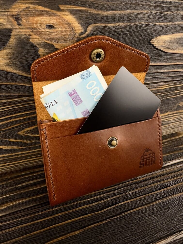 Шкіряний кардхолдер Pocket Craft - зображення 4 (кожаный кардхолдер Pocket Craft - изображение 4)