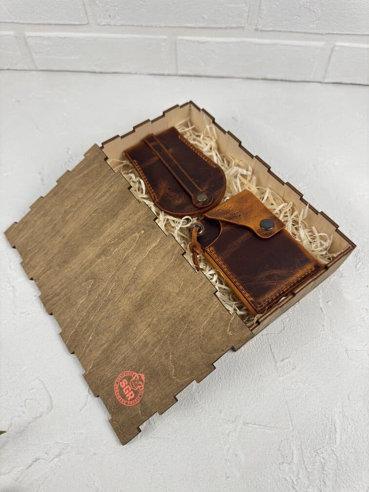 Подарунковий набір Twin Tones Leather Set - зображення 3 (Подарунковий набір Twin Tones Leather Set - изображение 3)