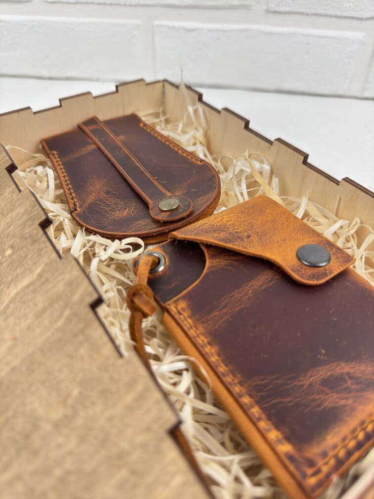 Подарунковий набір Twin Tones Leather Set - головне зображення (Подарунковий набір Twin Tones Leather Set - головне изображение)