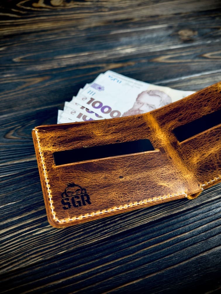 Тонкий шкіряний гаманець Apex Wallet - головне зображення (Тонкий кожаный кошелек Apex Wallet - головне изображение)