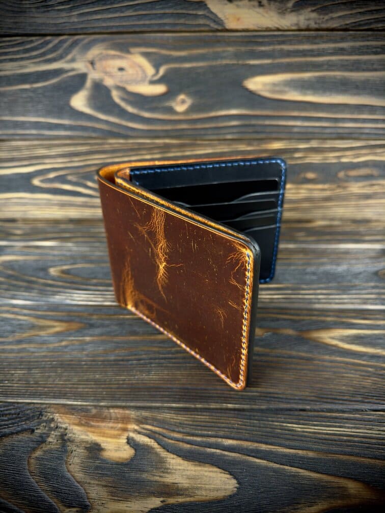 Шкіряне портмоне Hard Brown Wallet - зображення 5 (Шкіряне портмоне Hard Brown Wallet - изображение 5)