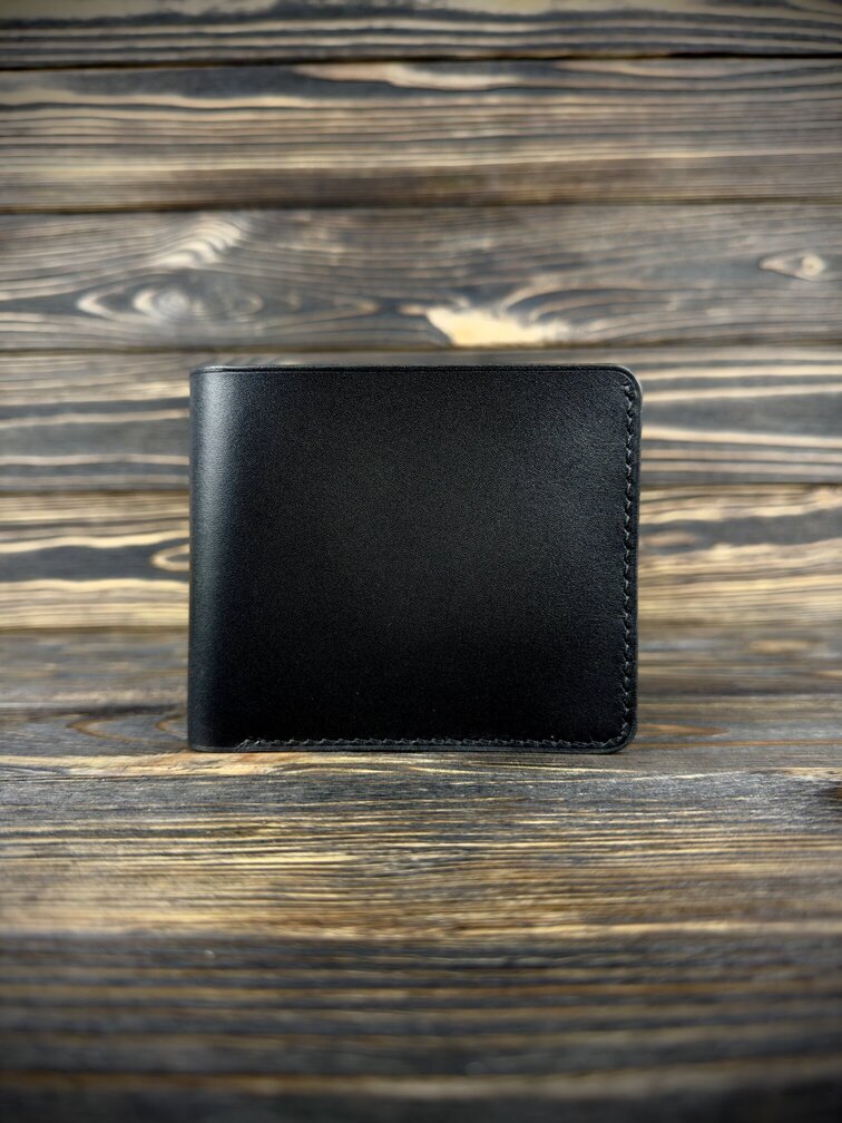 Шкіряне портмоне Soft Black Wallet - зображення 5 (Шкіряне портмоне Soft Black Wallet - изображение 5)